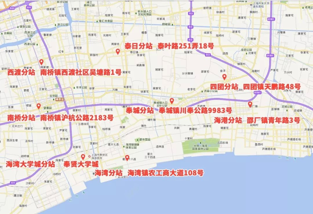 闵行全区最新地图,闵行各镇地图
