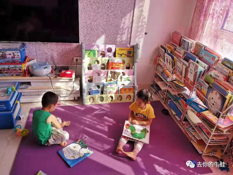 马卡龙书架+阅读地垫+阅读小桌，书香三连打造阅读角