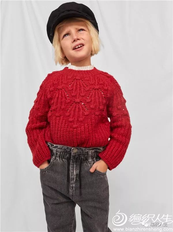 6-12岁儿童毛衣全教程从下往上织,宝宝毛衣编织款式0到3岁男宝开衫
