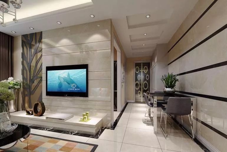 客厅瓷砖与卫生间瓷砖颜色相近,大瓷砖和小瓷砖铺客厅的优缺点