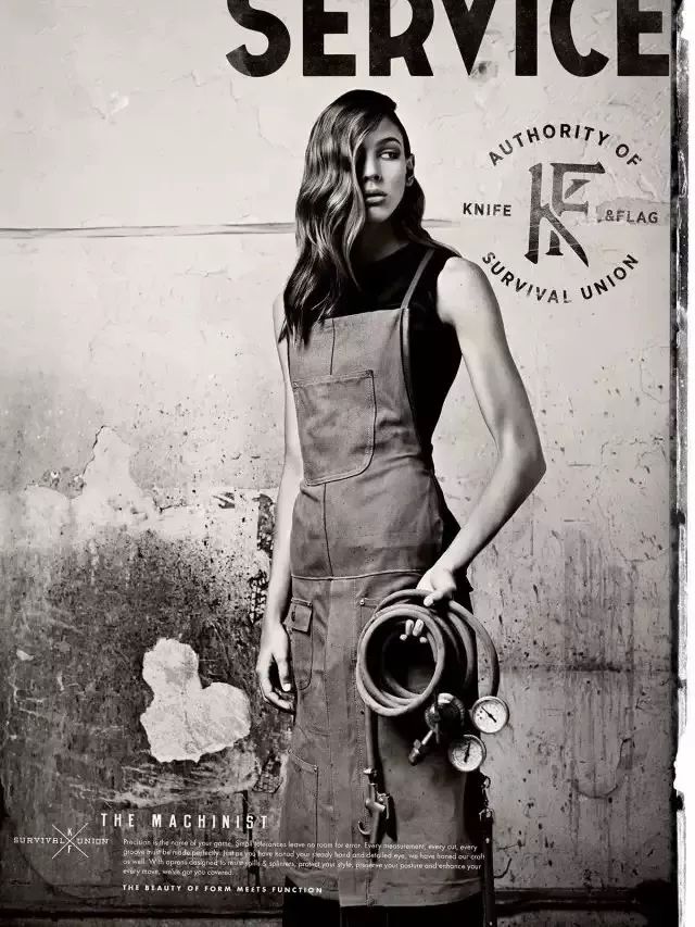 系围裙的男人最性感！美式重磅复古风，做家务也要帅