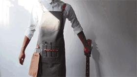 系围裙的男人最性感！美式重磅复古风，做家务也要帅