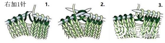 细支提花毛衣的编织图解,好看的圆肩提花毛衣图解