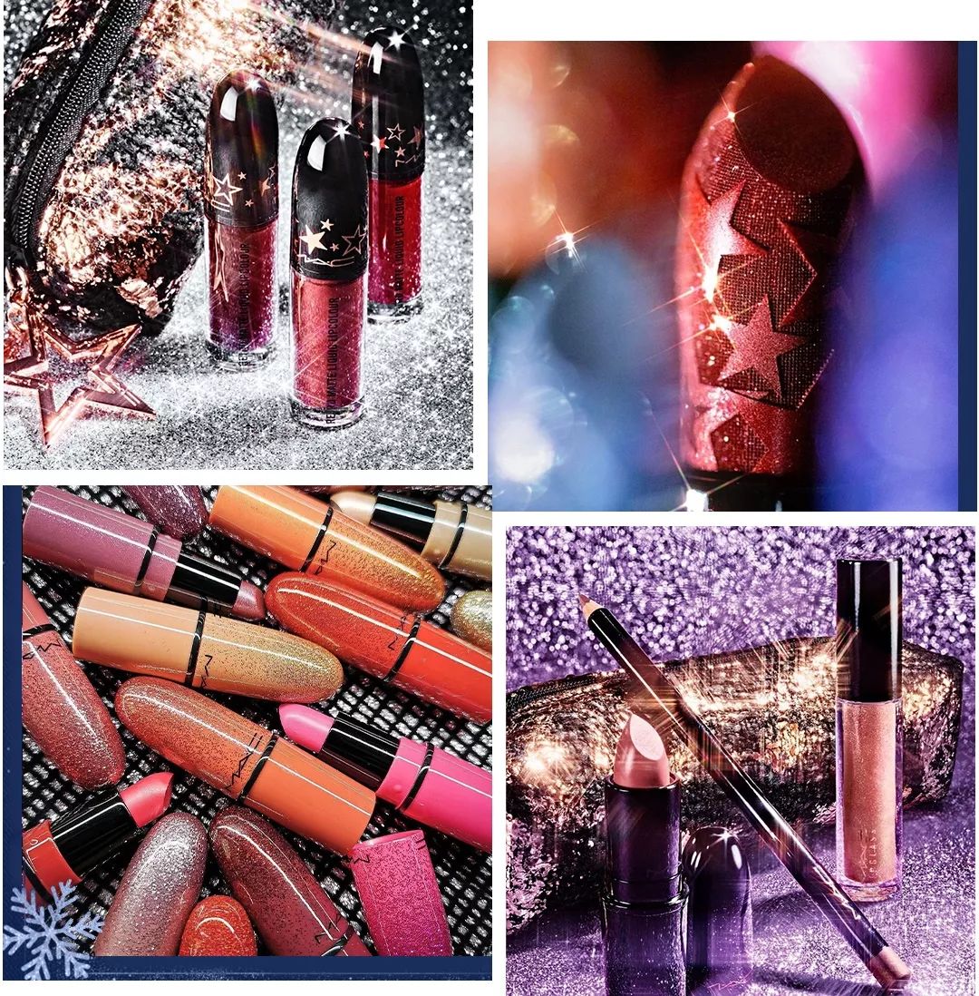 mac又开挂了圣诞彩妆美到窒息,mac又出唇釉