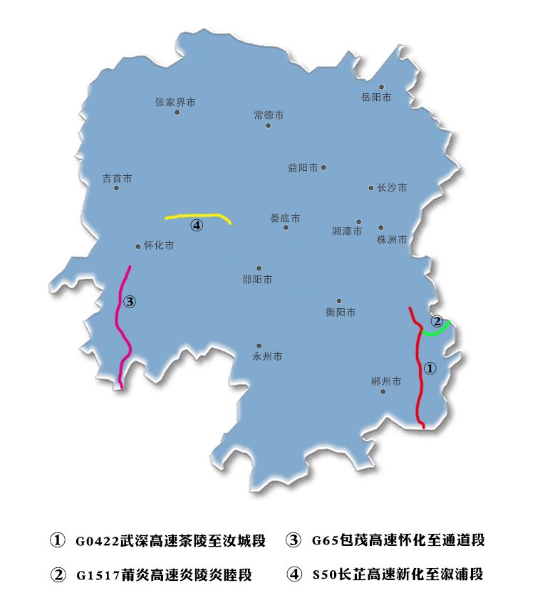 许广高速湖南湖北哪些路段限速100,许广高速湖南限速一览表