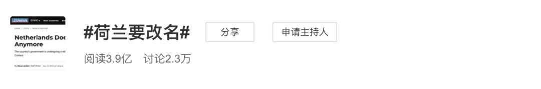 曾经的荷兰和现在的荷兰,荷兰到底改名字了没有