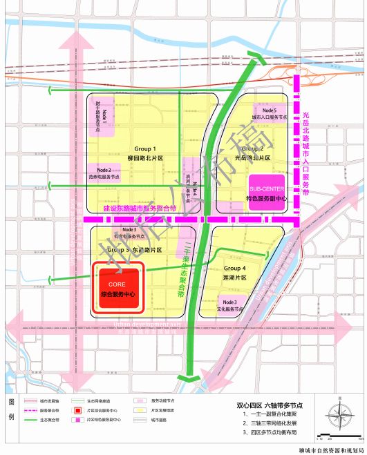 聊城最新规划图北部,聊城北部未来发展规划最新