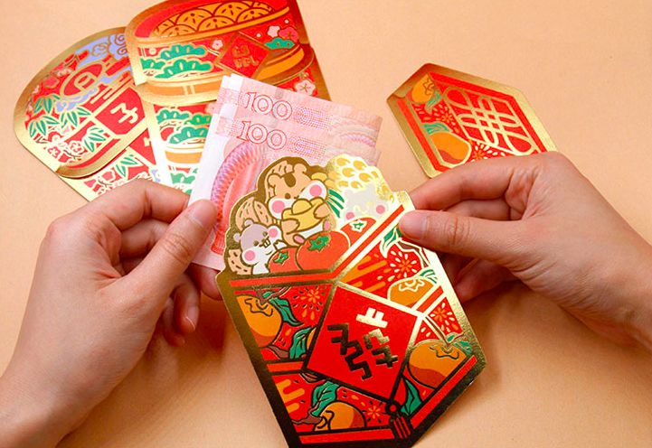 贴春联擦亮亮丽底色,适合贴家门口的春联