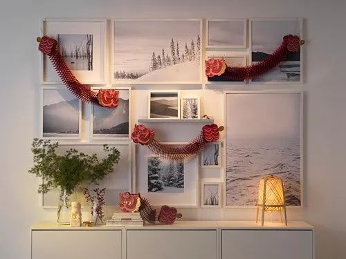 贴春联擦亮亮丽底色,适合贴家门口的春联