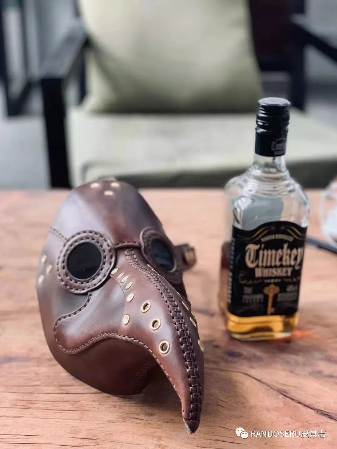 自制头戴式面具,用帽子制作蒙面面具