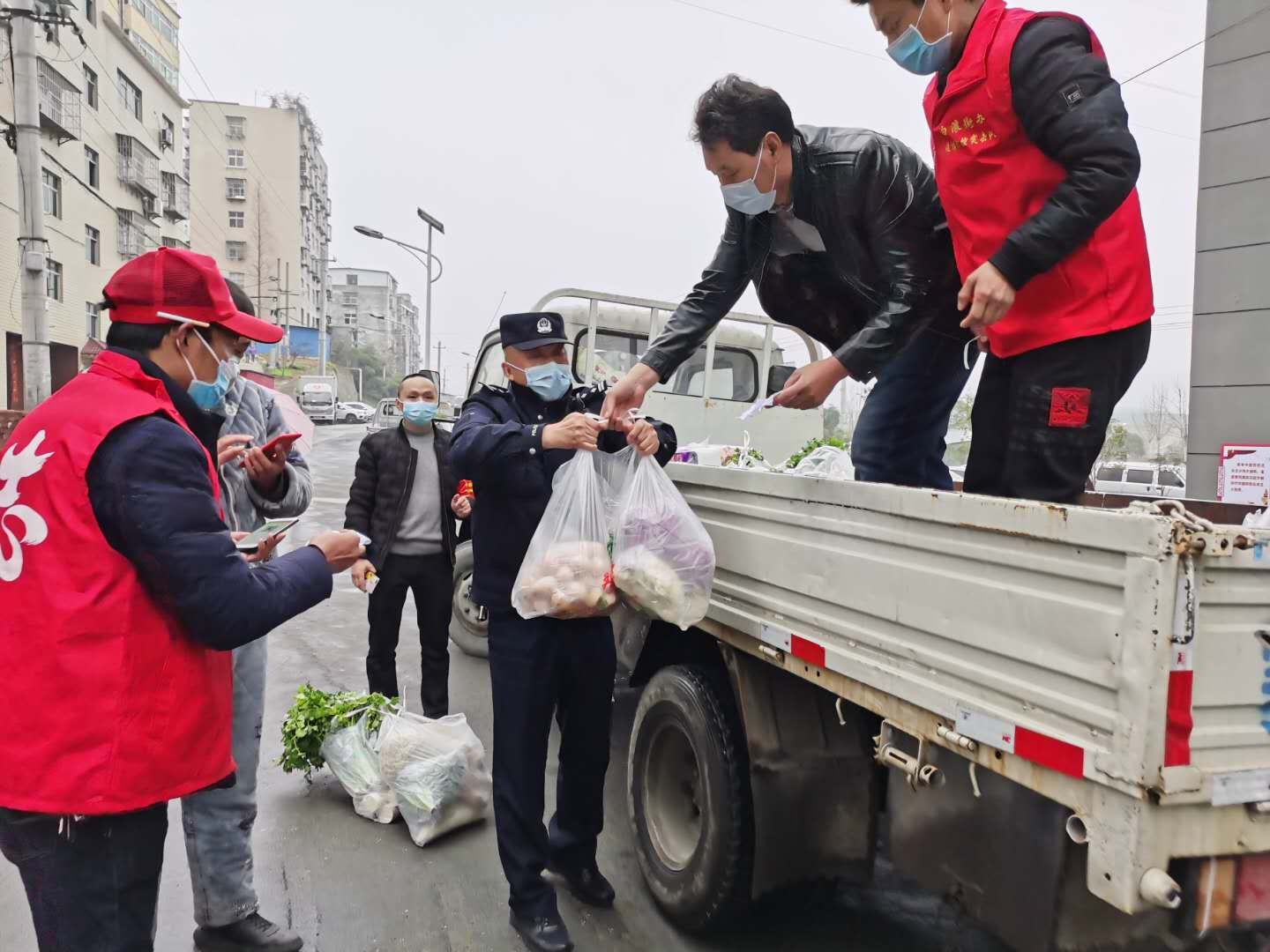 十堰志愿突击队,十堰民兵抗疫小分队