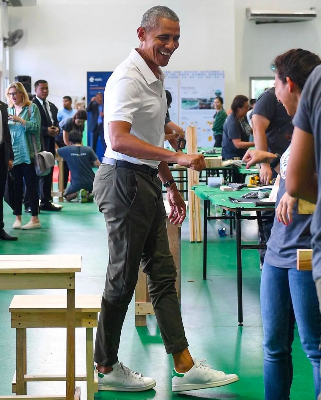 奥巴马的神鞋,特朗普的收藏球鞋