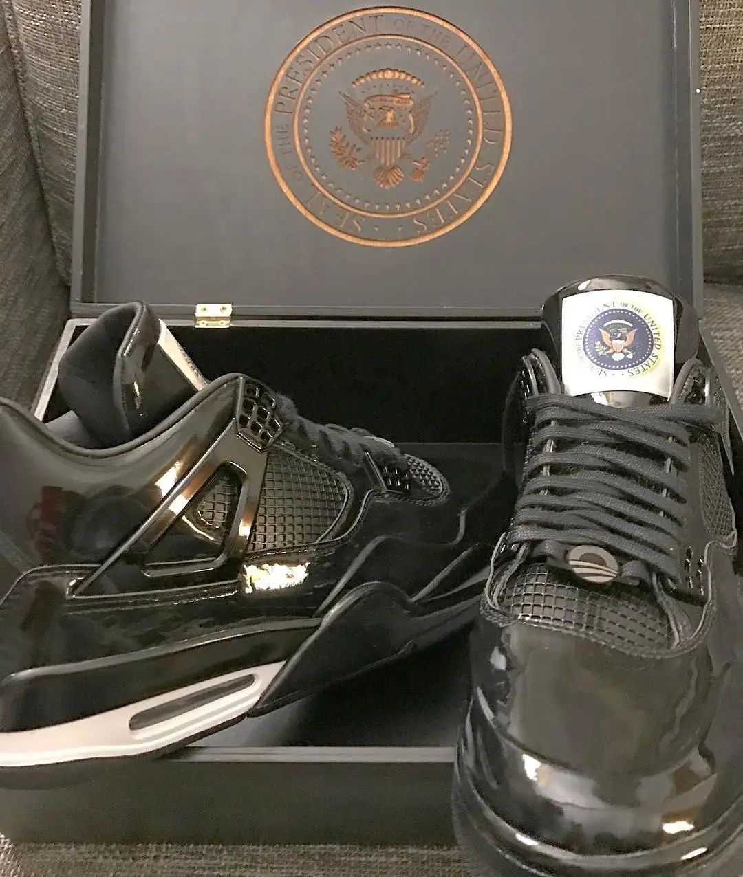 奥巴马的神鞋,特朗普的收藏球鞋