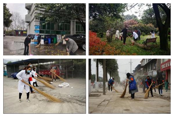 绵竹：全民卫生大扫除洁净家园齐抗