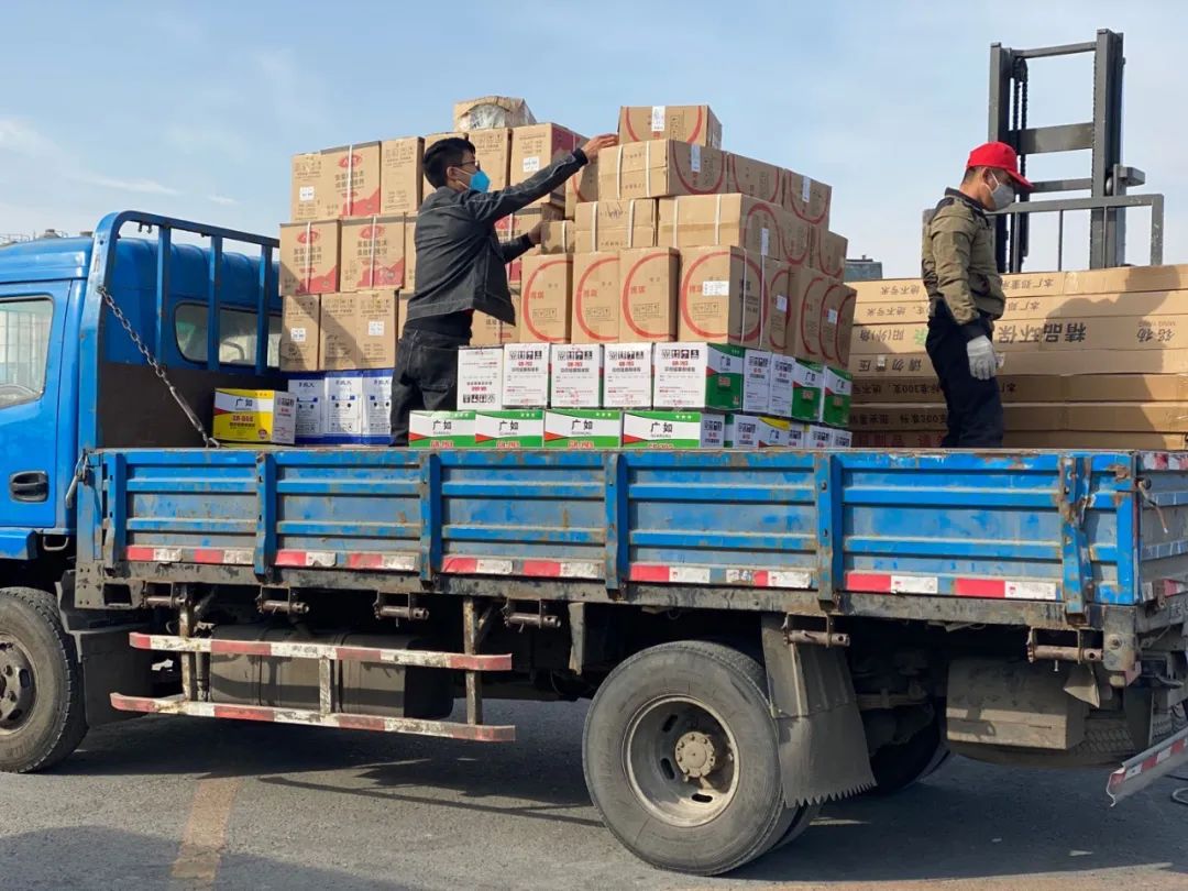 20家托运部一片繁忙