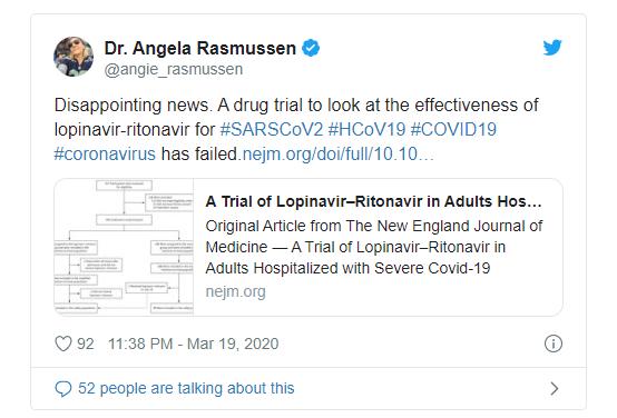 世界各地的科学家正竞相寻找治疗COVID-19的最佳药物