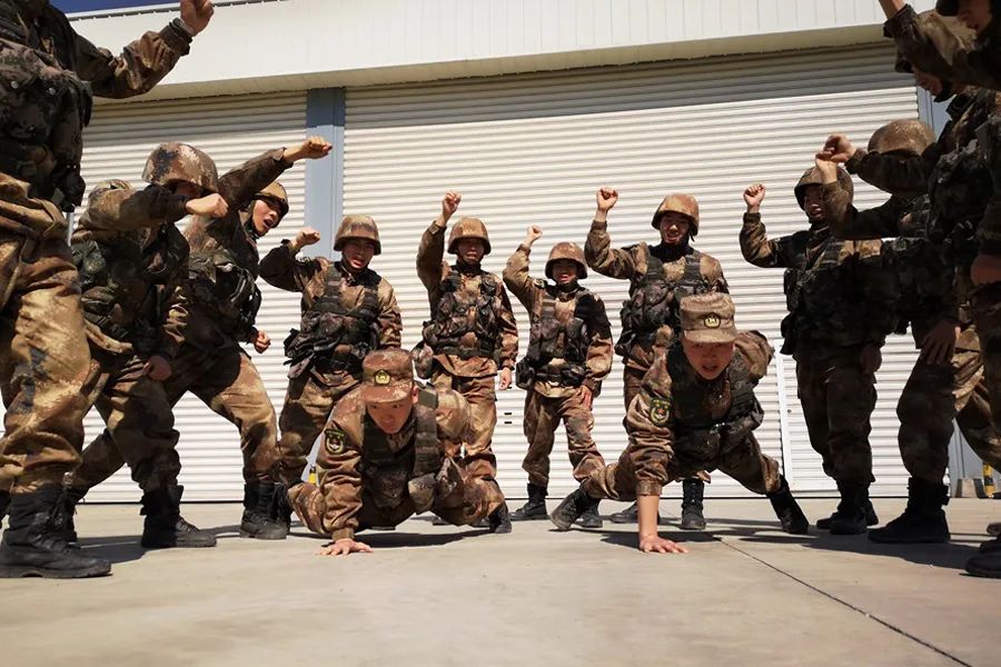 新兵战斗迷彩,新兵连的迷彩记