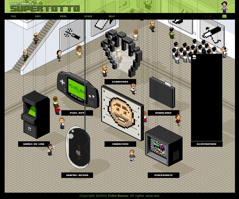 像素遇上网页设计，让这个全空白网站赚走100万美元