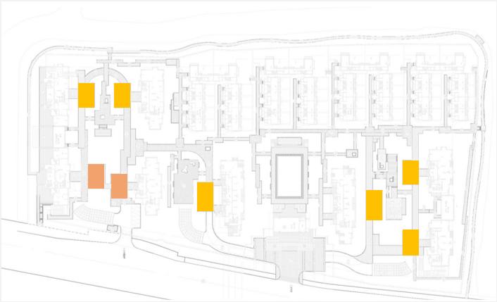 城市景观片区设计案例图,如何做出优秀的居住区景观设计