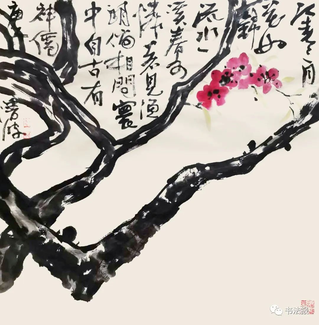 笔墨迎春花，57位画者为桃花“造像”