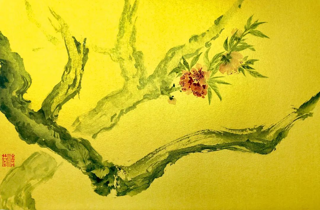 笔墨迎春花，57位画者为桃花“造像”