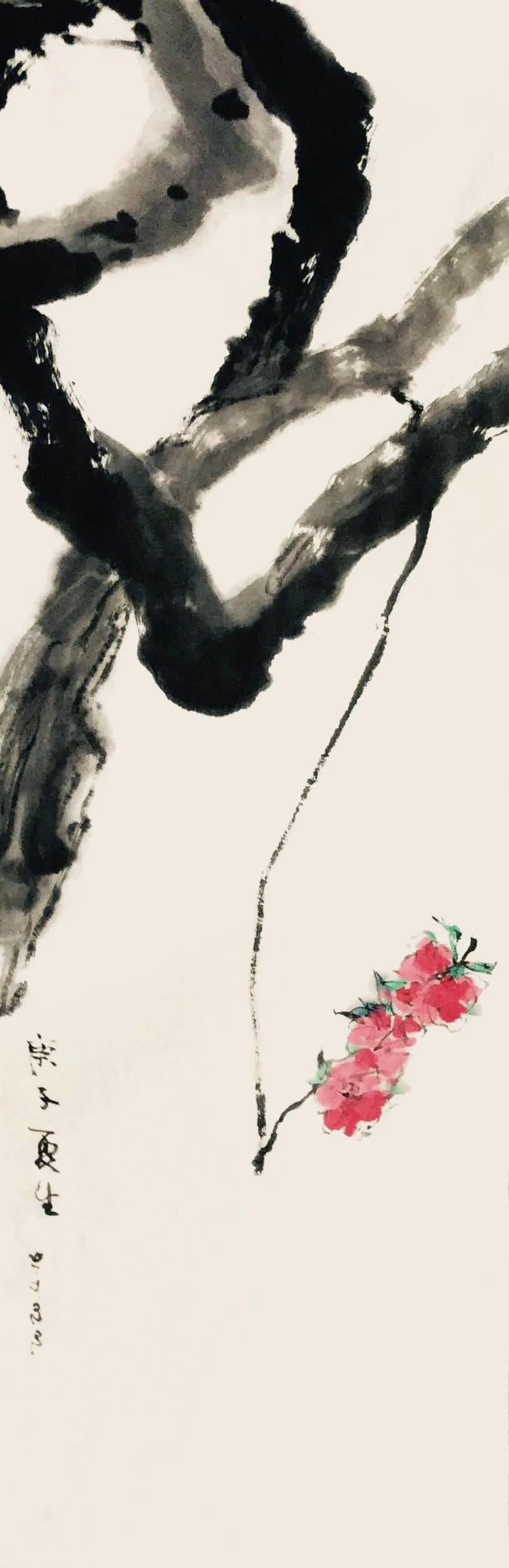 笔墨迎春花，57位画者为桃花“造像”