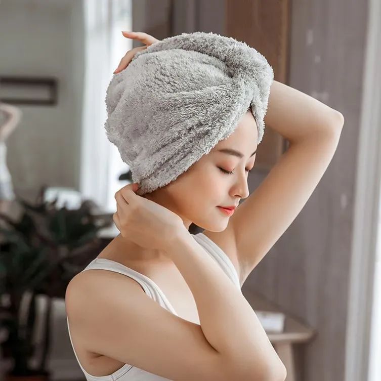 日本玻尿酸抗菌干发帽,干发帽吸水速干不伤头发好物推荐