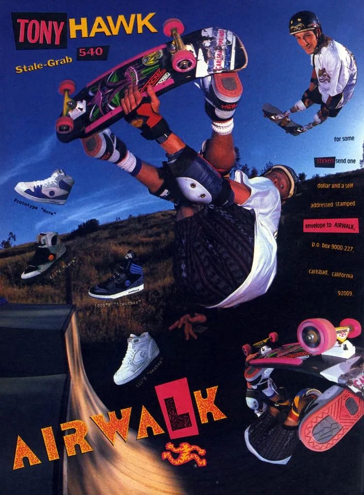 传奇滑手TonyHawk换过多少鞋子援助？