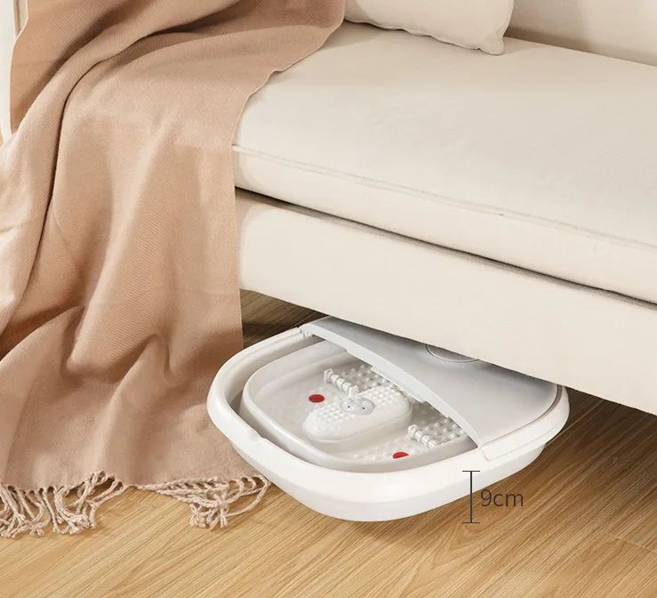 可以加热带按摩的洗脚盆,全自动折叠按摩洗脚盆