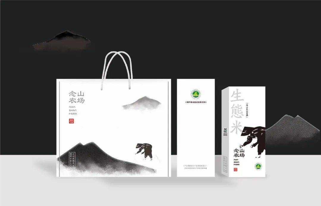 漂亮的大米系列包装设计,日式大米包装设计