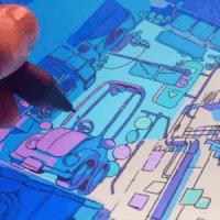 2d画怎么画出3d效果,让2d画变成3d画