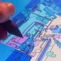 2d画怎么画出3d效果,让2d画变成3d画