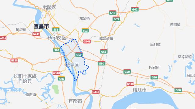 湖北宜昌城区面积,湖北宜昌市区各区面积