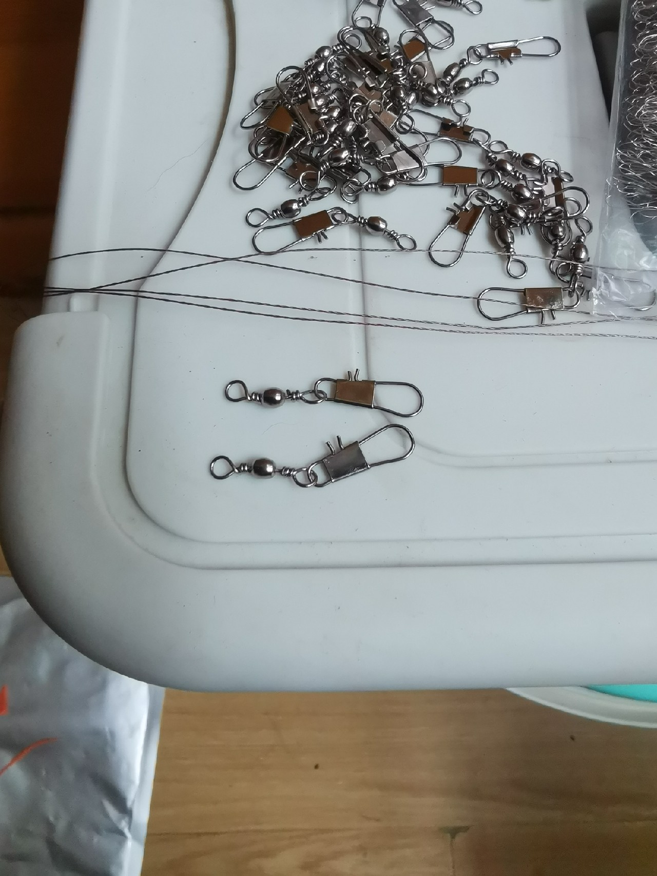 普通自制串钩最简单方法,如何自制马口串钩