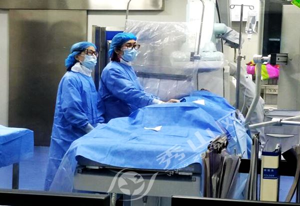 支气管动脉造影及栓塞术手术记录,支气管动脉增粗造影及栓塞术