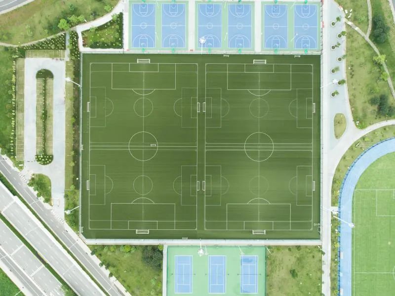 肇庆新区体育中心足球场,广东业余足球标准足球场比赛