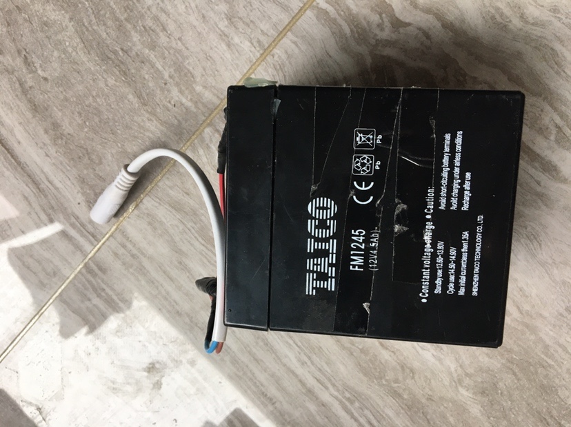 旧电瓶自制夜钓电源,旧电瓶变废为宝