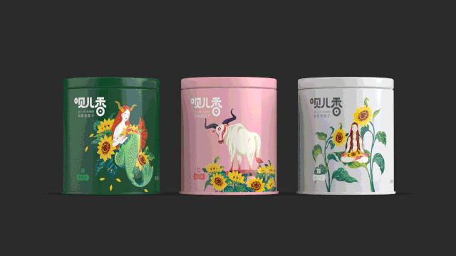 洽洽瓜子和洽洽多味瓜子哪个好吃,洽洽瓜子包装设计表现形式和手法