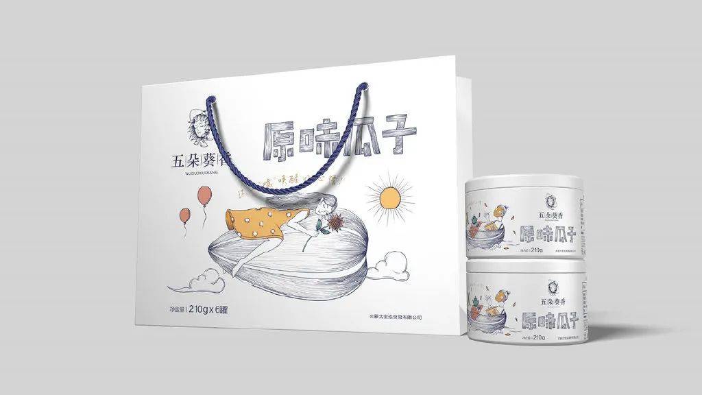 洽洽瓜子和洽洽多味瓜子哪个好吃,洽洽瓜子包装设计表现形式和手法