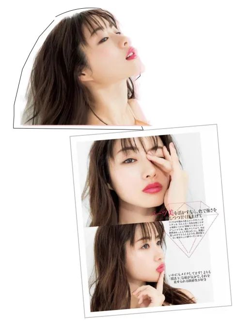 成熟系淡颜妆容御姐妆,清冷厌世风妆容