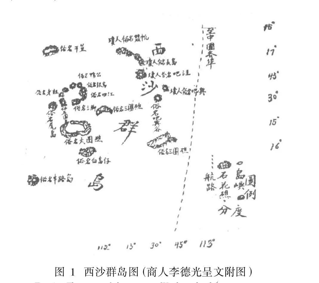 现行南海诸岛地名中的渔民习用地名