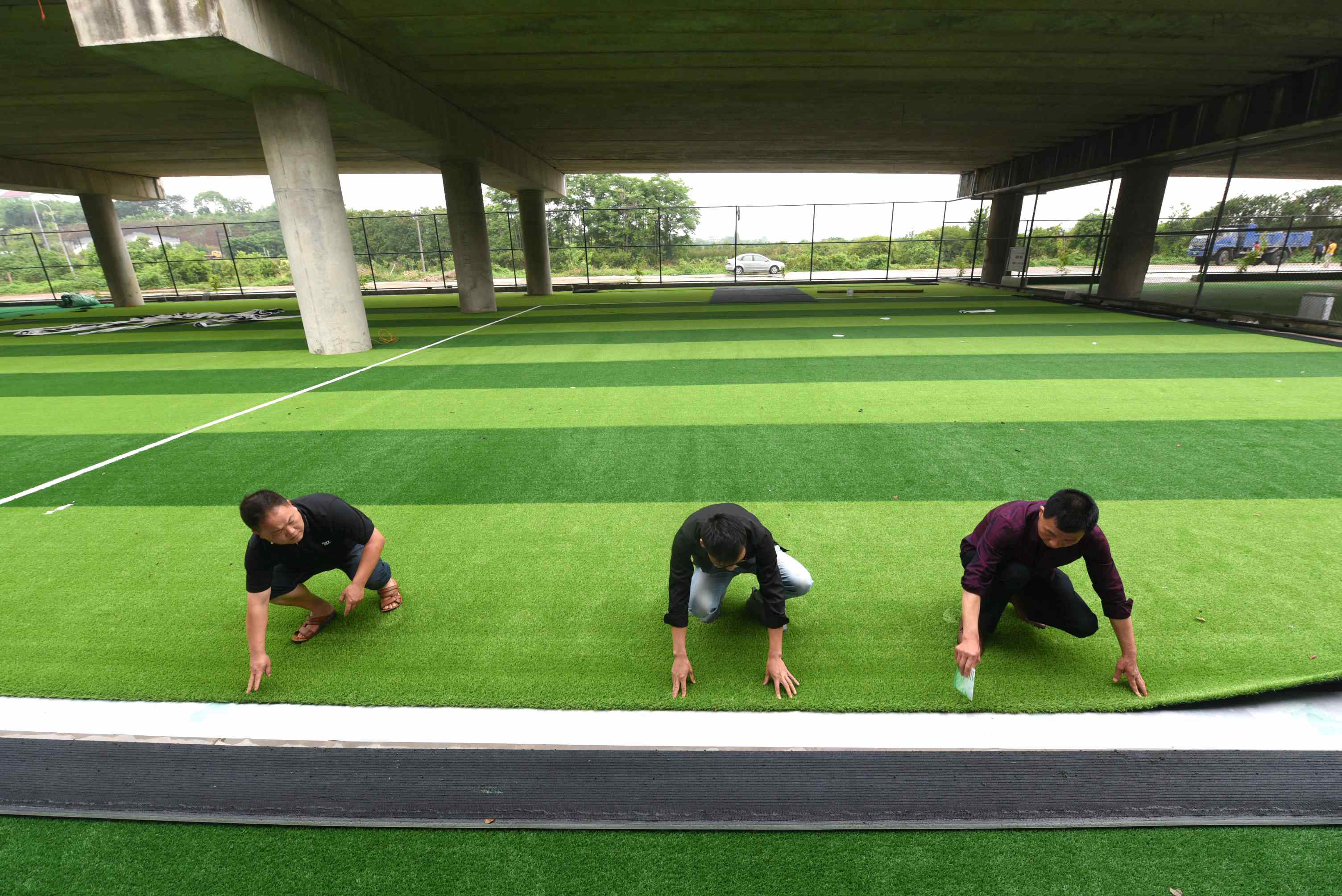 垃圾场改导致小广场,垃圾场改导致公园图片