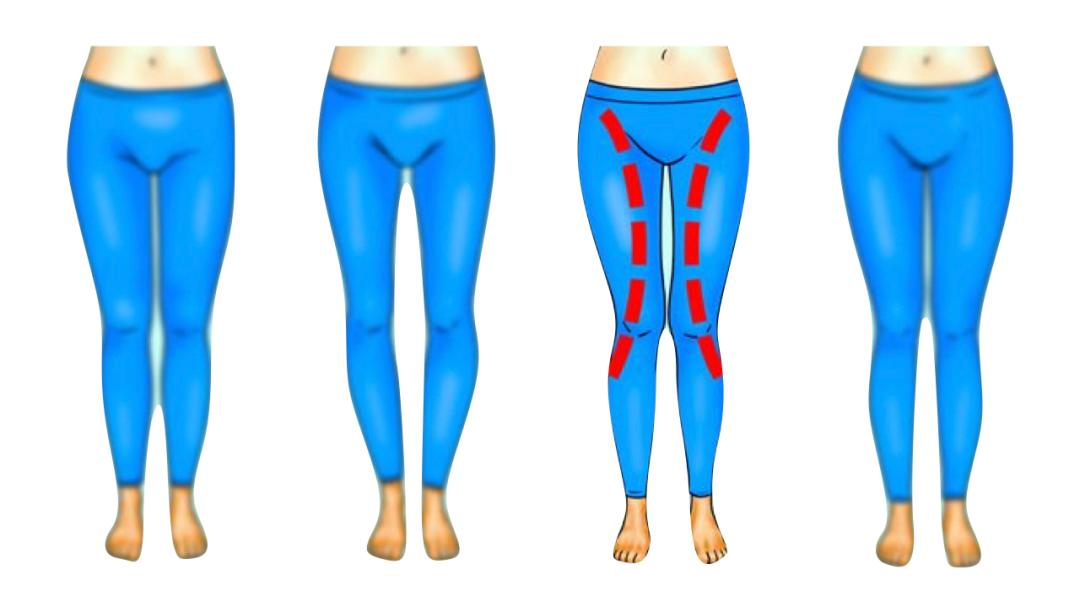 小个子胯宽腿粗牛仔裤,适合假胯宽的牛仔裤