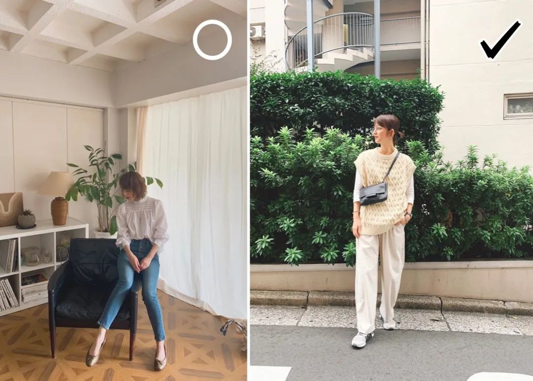 小个子胯宽腿粗牛仔裤,适合假胯宽的牛仔裤