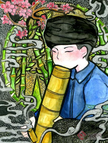 萌萌哒！云南一高校学子创作漫画版“云南十八怪”你见过吗？