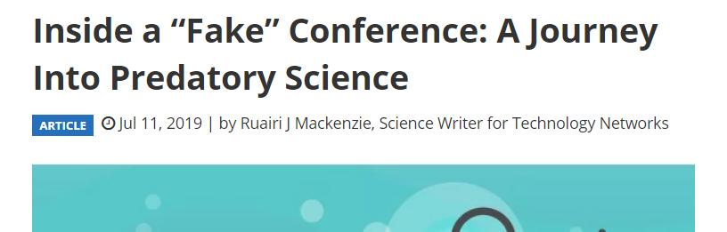 圈钱新高度：“上帝之子”策划假学术顶会，已有人投稿