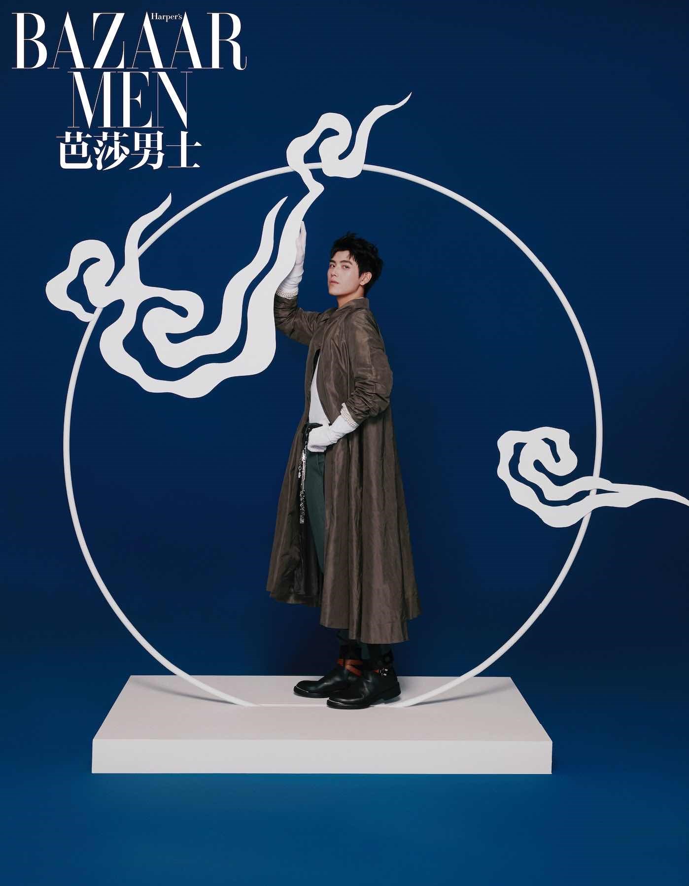 陈飞宇金发造型时尚芭莎视频,陈飞宇时尚芭莎最新金发大片