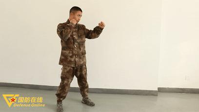 散打简洁动作图,散打训练动图