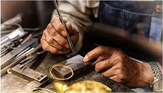 古法黄金手链珐琅彩,乾隆黄金手链