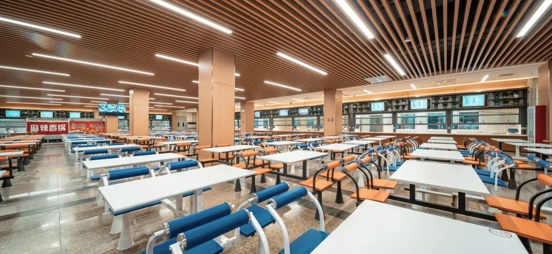 大型食堂装修,食堂重新装修改造翻新